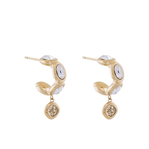 Kolczyki Guess JUBE05 571JW Złoty ze sklepu eobuwie.pl w kategorii Kolczyki - zdjęcie 185859687