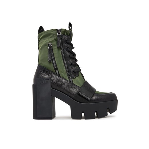 Trzewiki United Nude Grip Combat Mid 10962904165 Khaki ze sklepu eobuwie.pl w kategorii Botki - zdjęcie 185859745