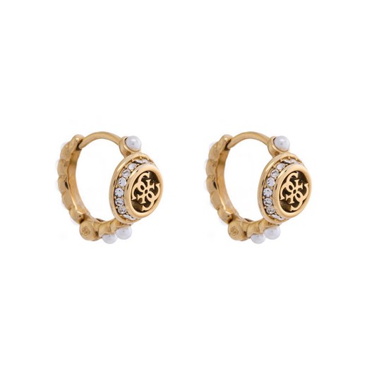 Kolczyki Guess JUBE05 518JW Złoty ze sklepu eobuwie.pl w kategorii Kolczyki - zdjęcie 185859856