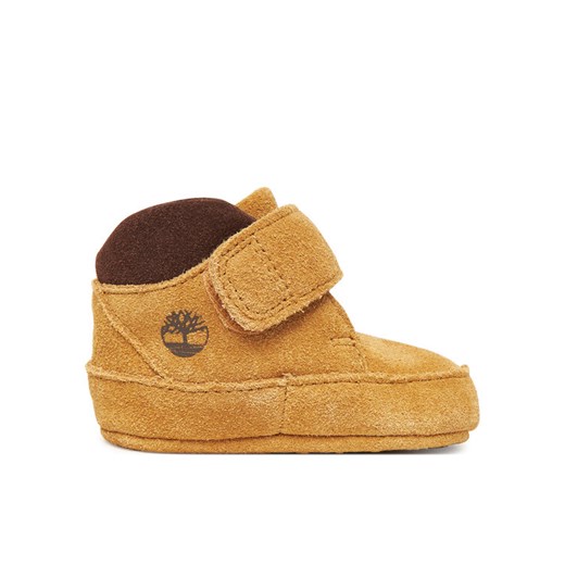 Niechodki Timberland Crib Bootie TB0A6H8GEZ01 Brązowy ze sklepu eobuwie.pl w kategorii Buty zimowe dziecięce - zdjęcie 185859869