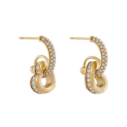Kolczyki Guess JUBE05 465JW Złoty ze sklepu eobuwie.pl w kategorii Kolczyki - zdjęcie 185859896