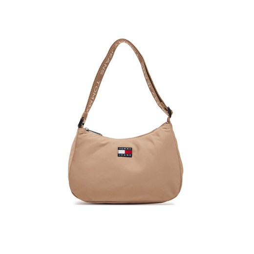 Torebka Tommy Jeans Tjw Ess Daily Shoulder Bag AW0AW17888 Beżowy ze sklepu eobuwie.pl w kategorii Listonoszki - zdjęcie 185860027