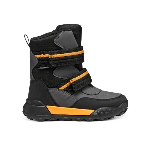 Śniegowce Geox J Trekkyup B Abx J56MBB 050FU C0036 M Szary ze sklepu eobuwie.pl w kategorii Buty zimowe dziecięce - zdjęcie 185860067