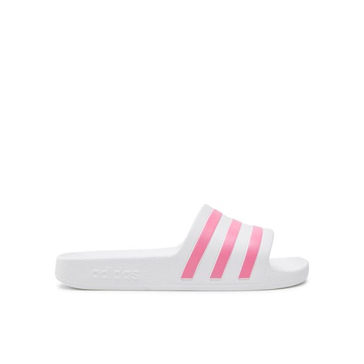 Klapki adidas adilette Aqua GZ5237 Biały ze sklepu eobuwie.pl w kategorii Klapki damskie - zdjęcie 185860089