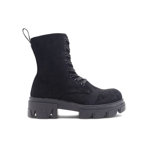 Botki DeeZee WS5598-23 Czarny ze sklepu eobuwie.pl w kategorii Workery damskie - zdjęcie 185860138