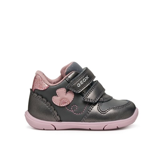 Sneakersy Geox B Zapito B566DC 0NFBC C1325 Szary ze sklepu eobuwie.pl w kategorii Buty sportowe dziecięce - zdjęcie 185860156