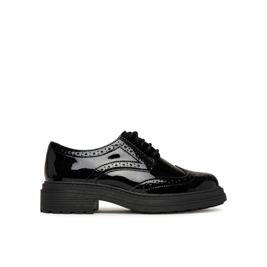 Oxfordy Clarks Orinoco3 Derby 26183171 Czarny ze sklepu eobuwie.pl w kategorii Półbuty damskie - zdjęcie 185860417