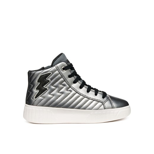 Sneakersy Geox J Mikiroshi J56DVE 000NF C1009 S Srebrny ze sklepu eobuwie.pl w kategorii Buty sportowe dziecięce - zdjęcie 185860545