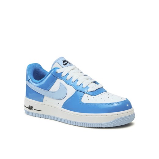 Sneakersy Nike Air Force 1 '07 FJ4801 400 Niebieski ze sklepu eobuwie.pl w kategorii Buty sportowe damskie - zdjęcie 185860639