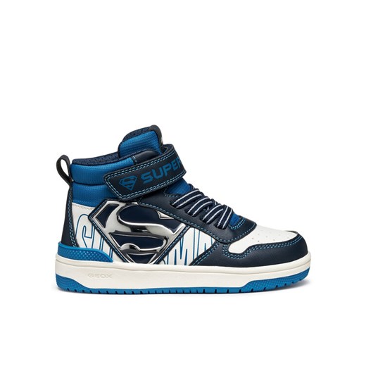 Sneakersy Geox J Washiba J56LQH 05411 C4211 S Granatowy ze sklepu eobuwie.pl w kategorii Buty sportowe dziecięce - zdjęcie 185860698