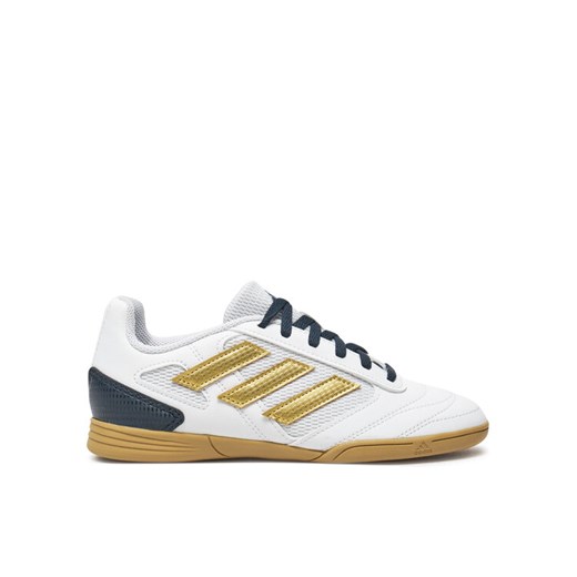Buty do piłki nożnej adidas Super Sala II Indoor IG8753 Biały ze sklepu eobuwie.pl w kategorii Buty sportowe dziecięce - zdjęcie 185860719