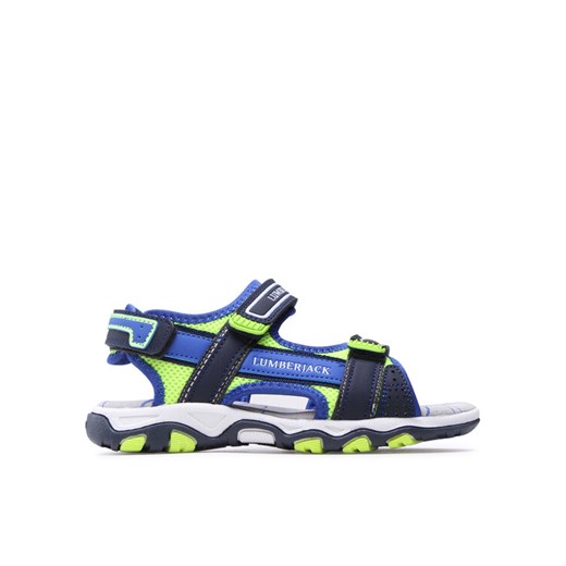 Sandały Lumberjack SB07606-027 S Niebieski ze sklepu eobuwie.pl w kategorii Sandały dziecięce - zdjęcie 185860725