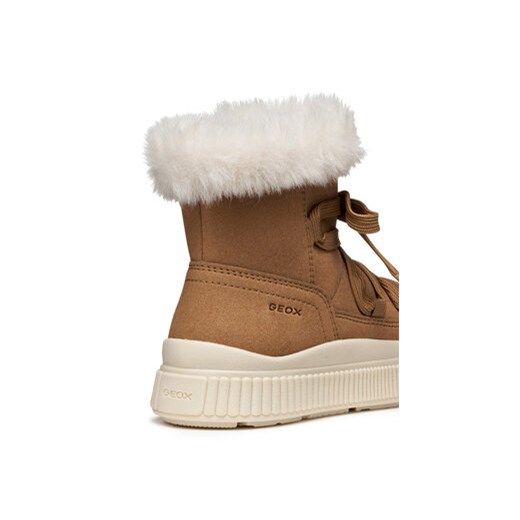 Śniegowce Geox J Laquinny J56M3D 000AU C6627 D Brązowy Geox 37 eobuwie.pl