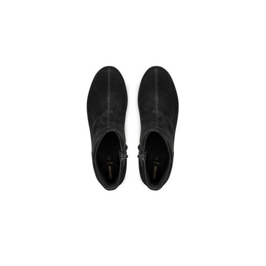 Botki Geox D Virnilisa 65 D56YYE 000ZT C9999 Czarny Geox 36 eobuwie.pl