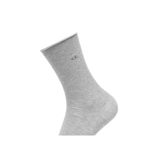 Zestaw 3 par wysokich skarpet damskich Calvin Klein 701234368 Szary Calvin Klein 35_38 eobuwie.pl