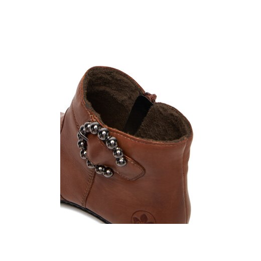 Botki Rieker CEO-Y0797-24 Brązowy Rieker 41 eobuwie.pl