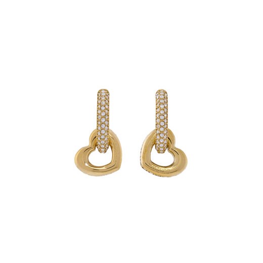 Kolczyki Guess JUBE05 465JW Złoty Guess OS eobuwie.pl