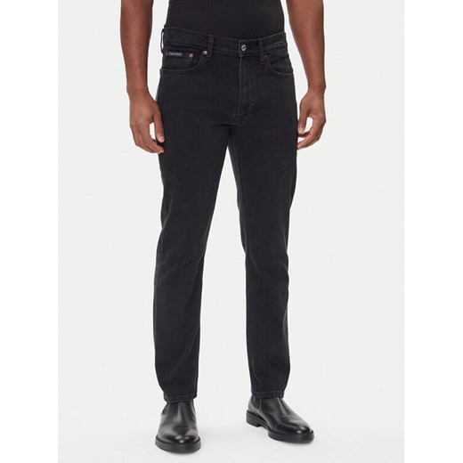 Calvin Klein Jeansy LV04RD902G Czarny Slim Fit ze sklepu MODIVO w kategorii Jeansy męskie - zdjęcie 185868526