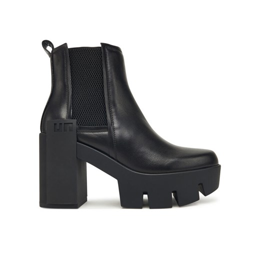 United Nude Botki Grip Chelsea Mid IV 109590116 Czarny ze sklepu MODIVO w kategorii Botki - zdjęcie 185868567