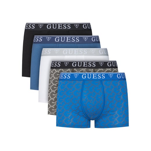 Guess Komplet 5 par bokserek U5BG16 K6YW1 Kolorowy ze sklepu MODIVO w kategorii Majtki męskie - zdjęcie 185868577