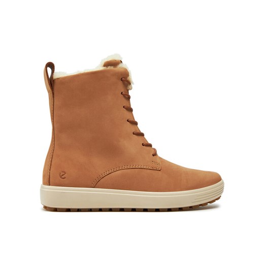 ECCO Botki Soft 7 Tred W 45042301291 Brązowy ze sklepu MODIVO w kategorii Botki - zdjęcie 185868578