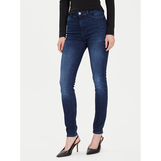 Guess Jeansy W5BA46 D0791 Niebieski Skinny Fit ze sklepu MODIVO w kategorii Jeansy damskie - zdjęcie 185868586