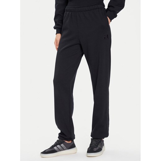 Under Armour Spodnie dresowe Ua Icon 6003676 Czarny Loose Fit ze sklepu MODIVO w kategorii Spodnie damskie - zdjęcie 185868638