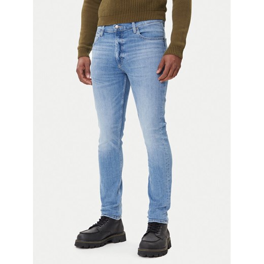 Lee Jeansy Luke 112370736 Niebieski Slim Fit ze sklepu MODIVO w kategorii Jeansy męskie - zdjęcie 185868646