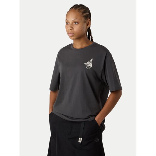 The North Face T-Shirt Powder Days NF0A8E4D Szary Relaxed Fit ze sklepu MODIVO w kategorii T-shirty męskie - zdjęcie 185868668