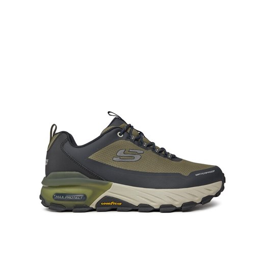 Skechers Sneakersy Max Protect Fast Track 237304/OLBK Zielony ze sklepu MODIVO w kategorii Buty sportowe męskie - zdjęcie 185868729