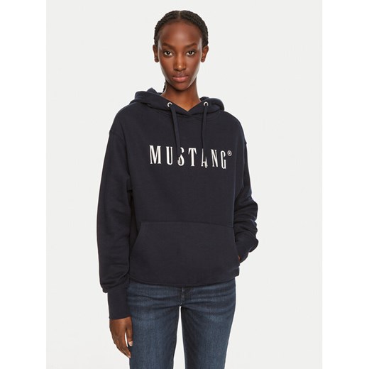 Mustang Bluza Margo 1013934 Granatowy Oversize ze sklepu MODIVO w kategorii Bluzy damskie - zdjęcie 185868756