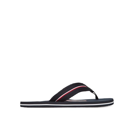 Tommy Hilfiger Japonki Corporate Hilfiger Beach FM0FM05436 Granatowy ze sklepu MODIVO w kategorii Klapki męskie - zdjęcie 185868759