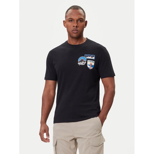 Napapijri T-Shirt S-Montepiana NP0A88SV Czarny Regular Fit ze sklepu MODIVO w kategorii T-shirty męskie - zdjęcie 185868769
