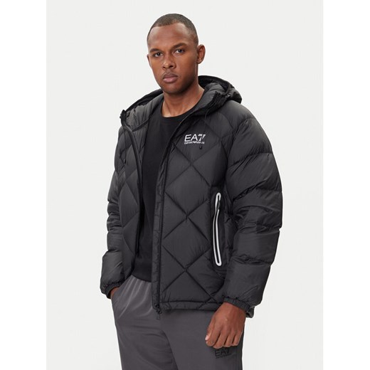EA7 Emporio Armani Kurtka puchowa 7M001001 AF15923 UC001 Czarny Modern Fit ze sklepu MODIVO w kategorii Kurtki męskie - zdjęcie 185868796