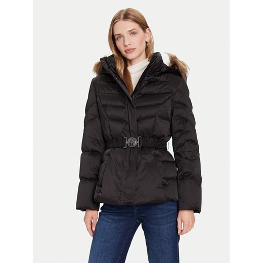 Guess Kurtka puchowa W5BL31 W2802 Czarny Regular Fit ze sklepu MODIVO w kategorii Kurtki damskie - zdjęcie 185868865