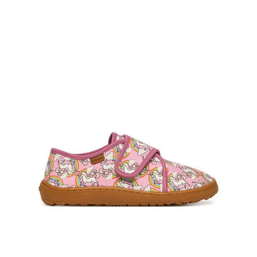 Froddo Kapcie Barefoot Slippers G1700421-4 S Różowy ze sklepu MODIVO w kategorii Kapcie dziecięce - zdjęcie 185868925
