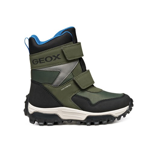 Geox Śniegowce J Himalaya B Abx J46FRE 0FU50 CA3K4 S Khaki ze sklepu MODIVO w kategorii Buty zimowe dziecięce - zdjęcie 185868927