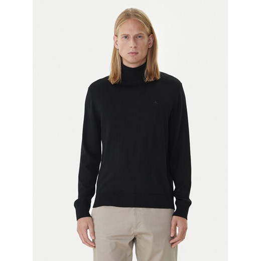 Calvin Klein Golf LV04LD317G Czarny Regular Fit ze sklepu MODIVO w kategorii Swetry męskie - zdjęcie 185868957