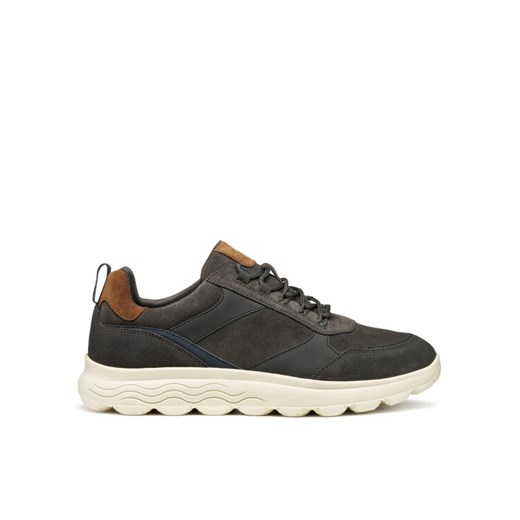 Geox Sneakersy U Spherica U56BYA 022EK C6574 Brązowy ze sklepu MODIVO w kategorii Buty sportowe męskie - zdjęcie 185868987
