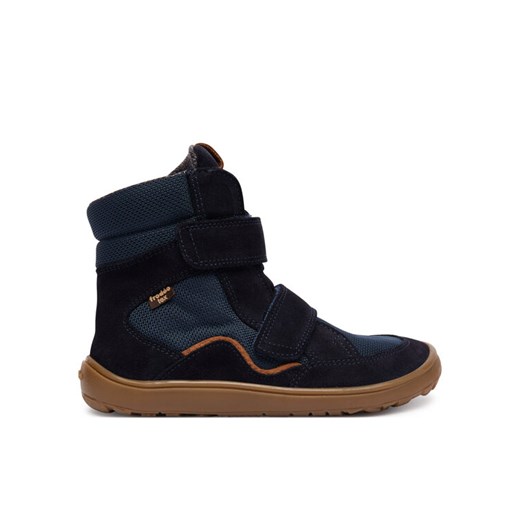 Froddo Kozaki Barefoot Tex Winter Tl G3160247-T D Granatowy ze sklepu MODIVO w kategorii Buty zimowe dziecięce - zdjęcie 185868999