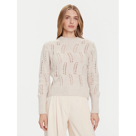 JOOP! Sweter 58 254KN58Kalma 30048461 Beżowy Regular Fit ze sklepu MODIVO w kategorii Swetry damskie - zdjęcie 185869185