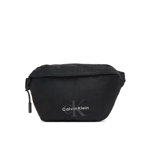 Calvin Klein Saszetka nerka Bold Waistbag LV04D3116G Czarny ze sklepu MODIVO w kategorii Nerki - zdjęcie 185869209