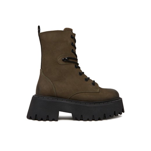 G-Star Raw Trzewiki CEO-WI34-MANYA-03 Khaki ze sklepu MODIVO w kategorii Botki - zdjęcie 185869216