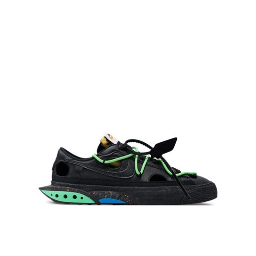 Nike Sneakersy Blazer Low'77 / OW DH7863 001 Czarny ze sklepu MODIVO w kategorii Buty sportowe męskie - zdjęcie 185869238