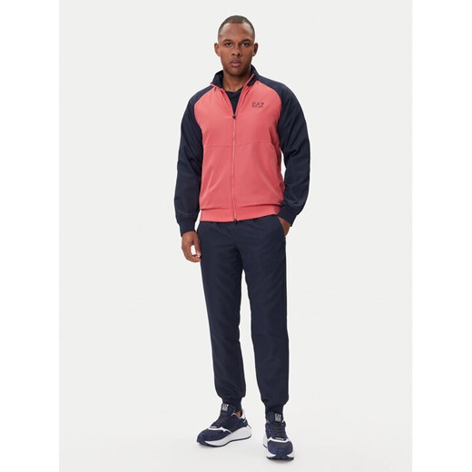 EA7 Emporio Armani Dres 7M000642 AF16072 MB221 Granatowy Regular Fit ze sklepu MODIVO w kategorii Dresy męskie - zdjęcie 185869249