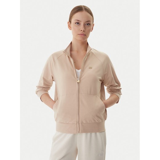 EA7 Emporio Armani Bluza 7W000457 AF13135 U1046 Beżowy Regular Fit ze sklepu MODIVO w kategorii Bluzy damskie - zdjęcie 185869279