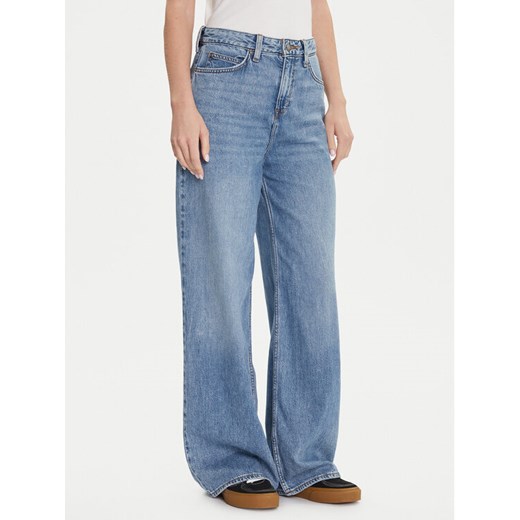 Lee Jeansy Stella 112346641 Niebieski Wide Leg ze sklepu MODIVO w kategorii Jeansy damskie - zdjęcie 185869297