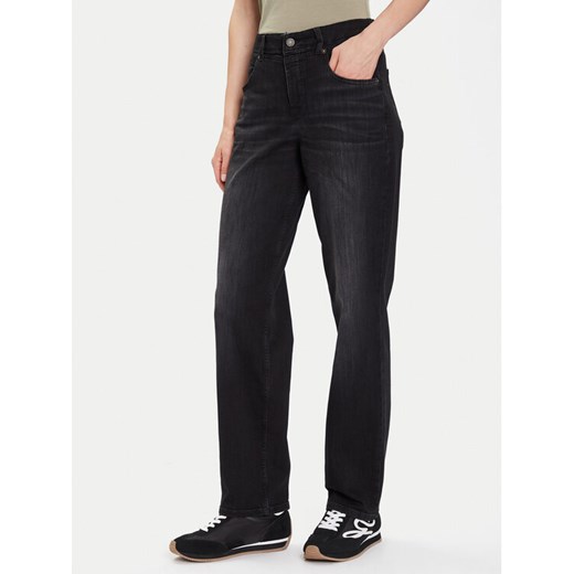 Guess Jeans Jeansy W5BA3O D0142 Czarny Relaxed Fit ze sklepu MODIVO w kategorii Jeansy damskie - zdjęcie 185869466