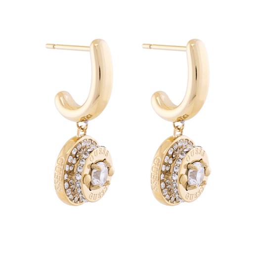 Guess Kolczyki JUBE05 558JW Złoty ze sklepu MODIVO w kategorii Kolczyki - zdjęcie 185869487