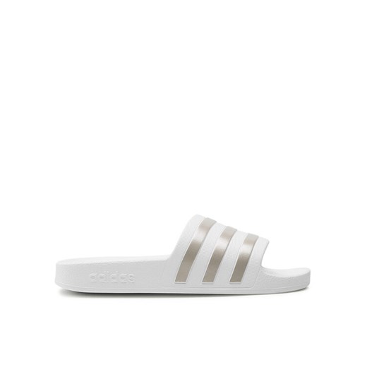 adidas Klapki Adilette Aqua EF1730 Biały ze sklepu MODIVO w kategorii Klapki damskie - zdjęcie 185869499